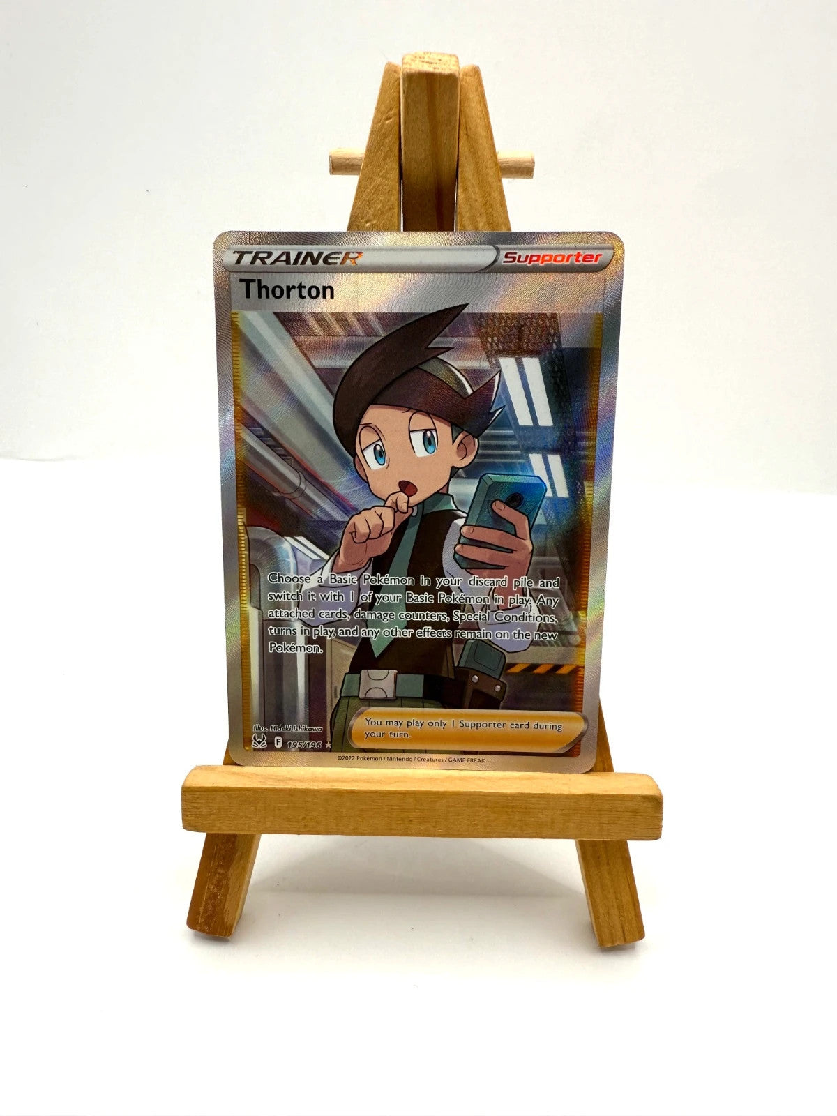 Thorton (Full Art) - 195/196 - SWSH11: Lost Origin - Holo - Ultra R NM