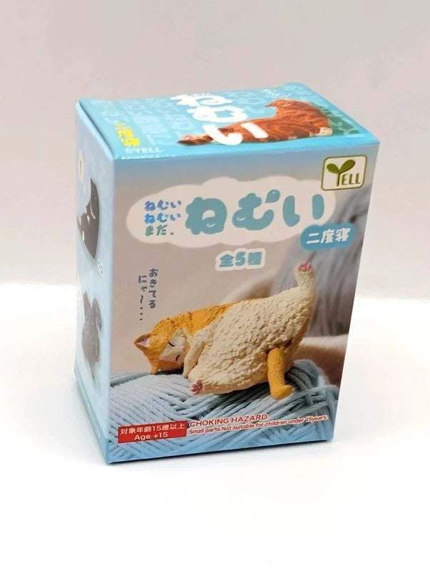 Yell Sleeping Lazy Cat Blind box Figurine New and Sealed