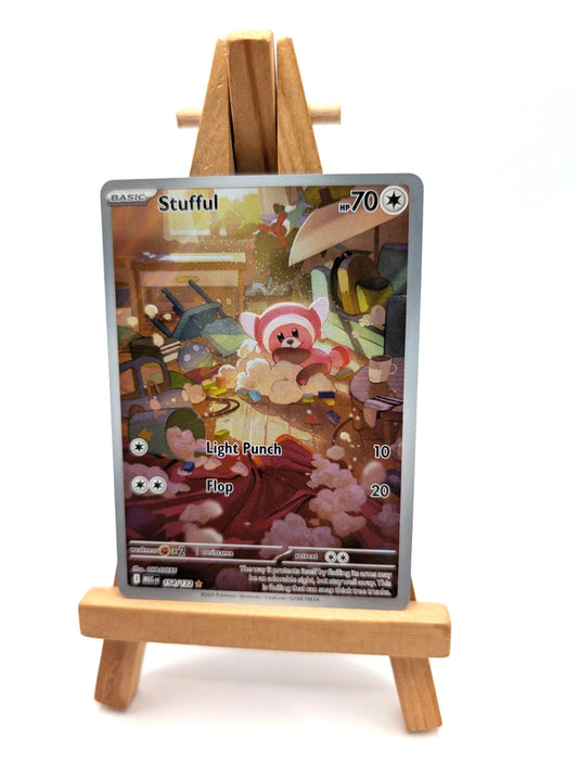 Stufful 154/132 Pokemon TCG Mega Evolution Illustration Rare English
