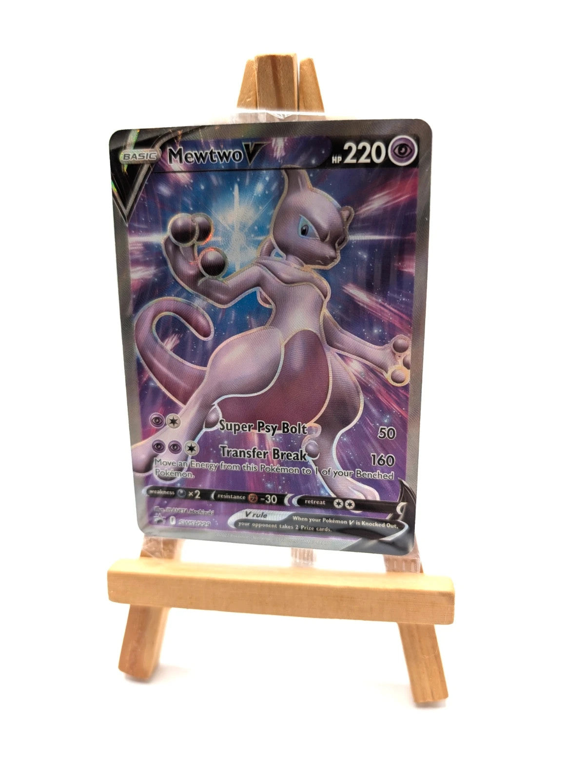 Mewtwo v SEALED 229 Holo Promo