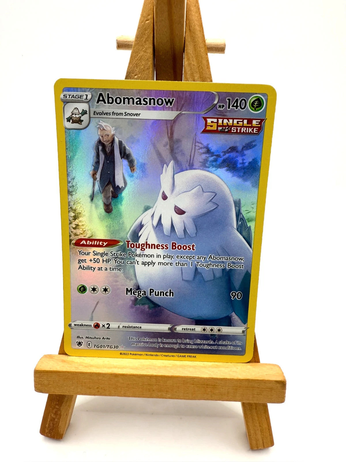 Abomasnow TG01/TG30 Swsh10 Astral Radiance TrainGallery Mint Condition UK Seller