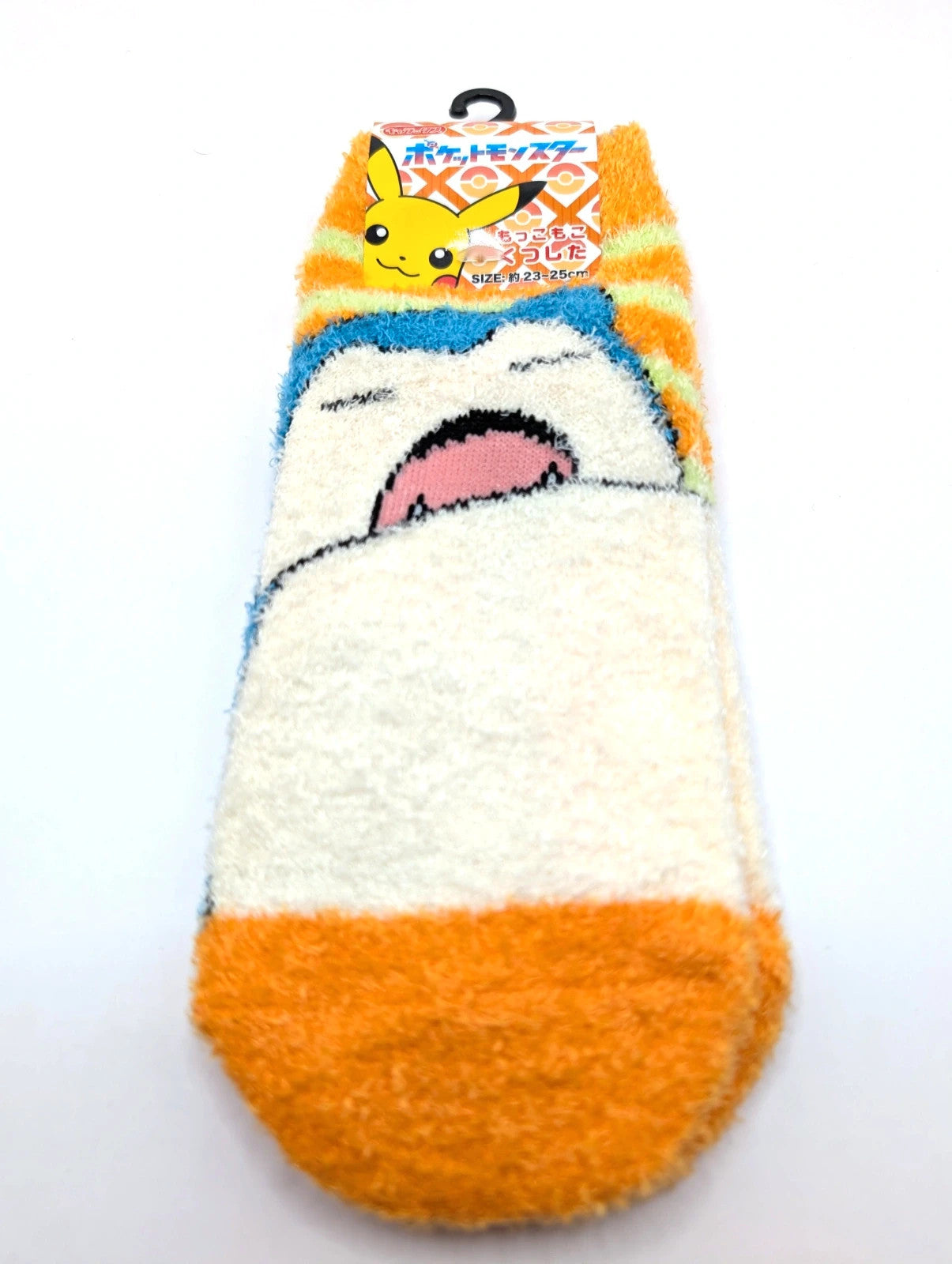 Adults UK Size 4-8 Snorlax Fluffy Pokémon Licensed Socks From Japan!