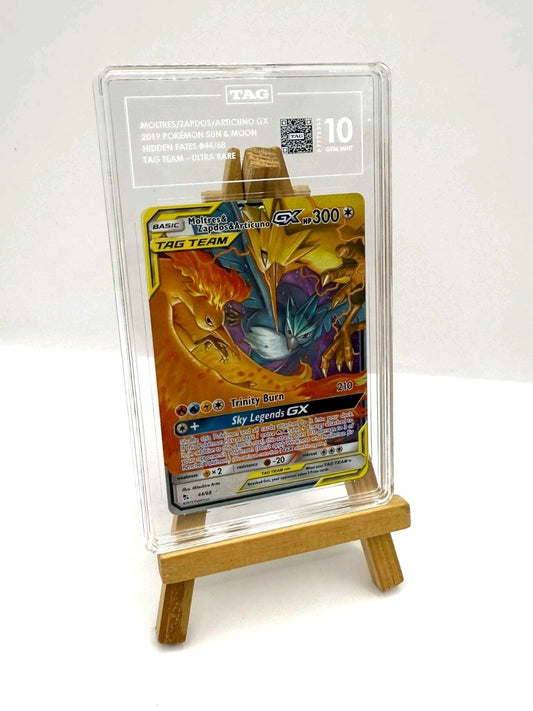 Moltres Zapdos Articuno  Pokemon Hidden Fates Tag Team Ultra Rare TAG 10 #44/68
