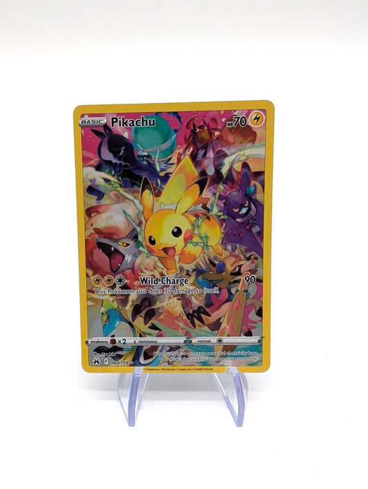 Pokemon Cards Pikachu 160/159 Crown Zenith Secret Rare NM