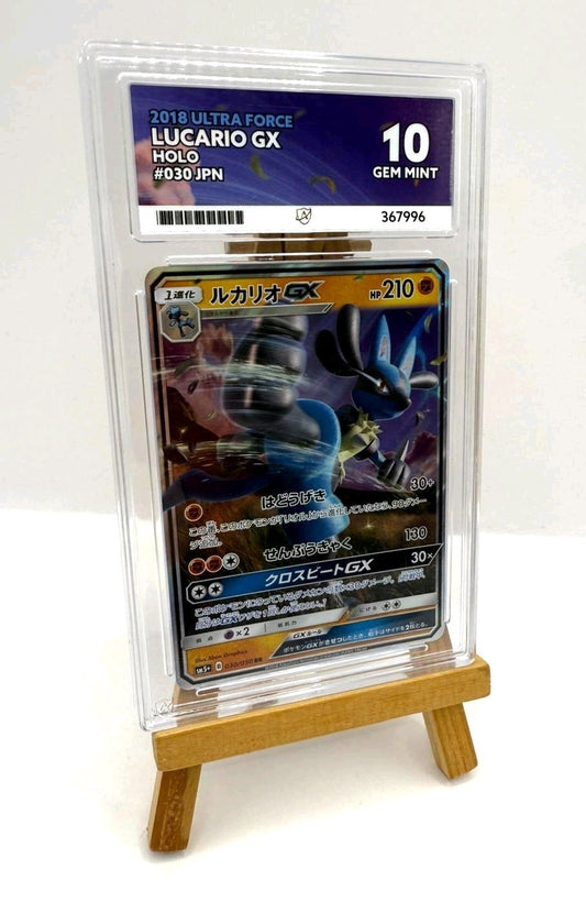 2018 Ultra Force Lucario Gx Holo Ace 10 #030 JPN