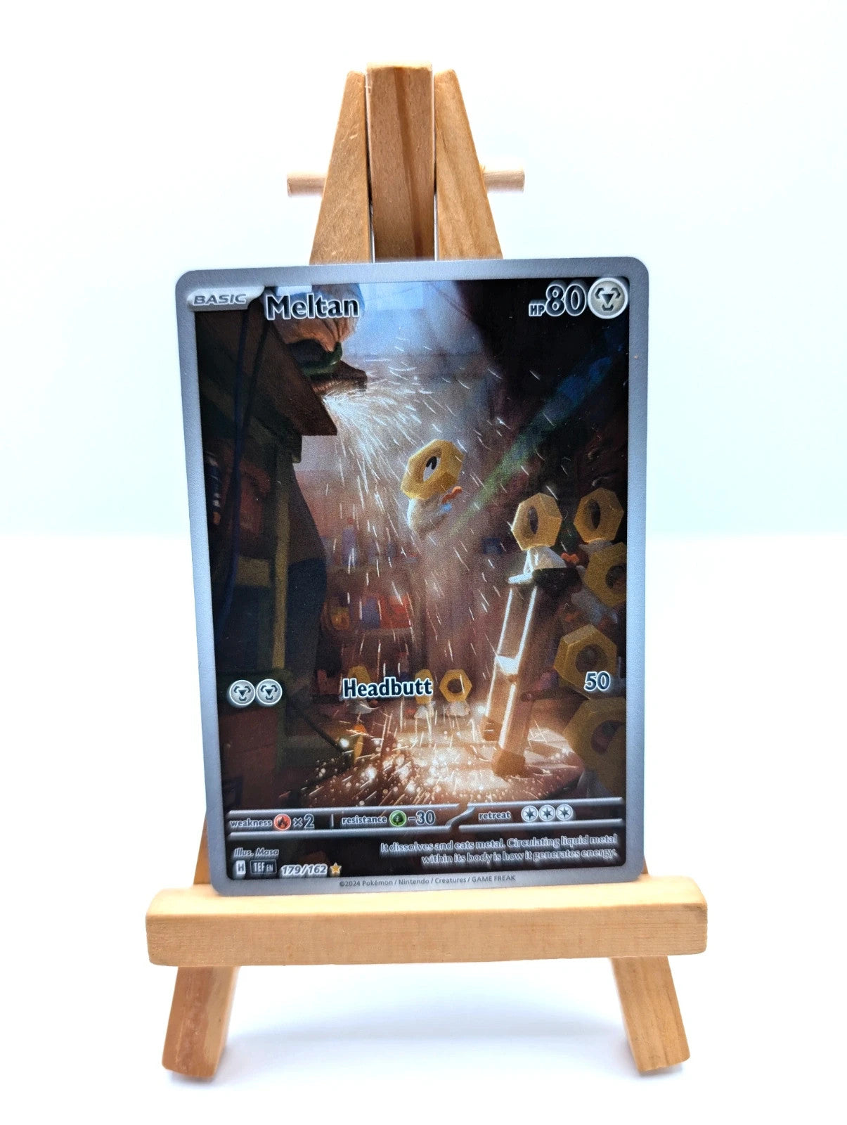 Pokémon TCG Meltan 179/162 Temporal Forces Illustration Rare English