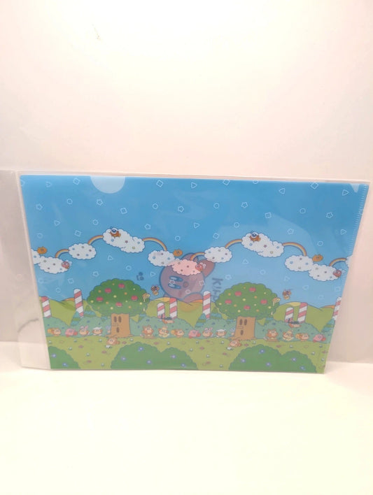 Official Nintendo Licensed Kirby A4 File New and Sealed
