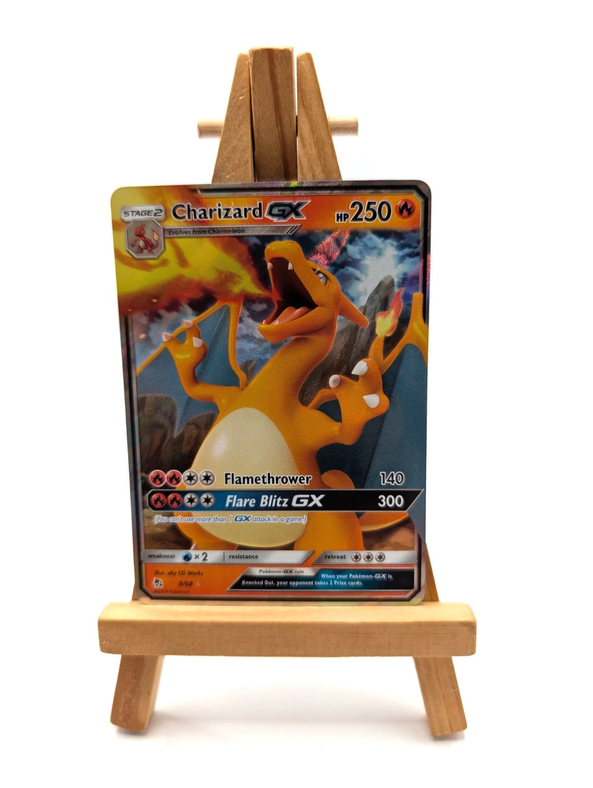 Charizard GX 9/68 2019 Pokemon Sun & Moon Hidden Fates