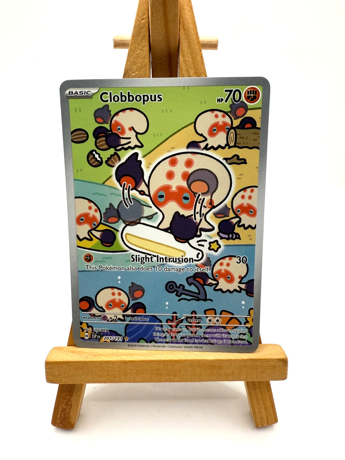 Clobbopus 207/191 Sv08: Surging Sparks Holo