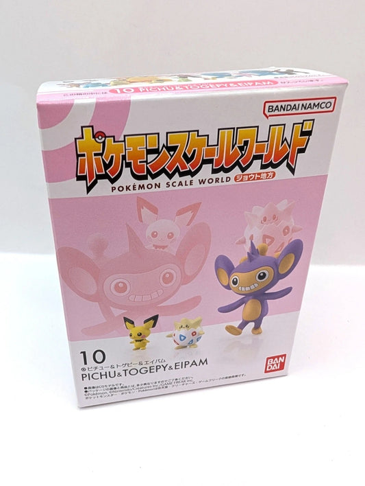 Bandai Namco Pokemon Pichu Togepi figurine New and sealed