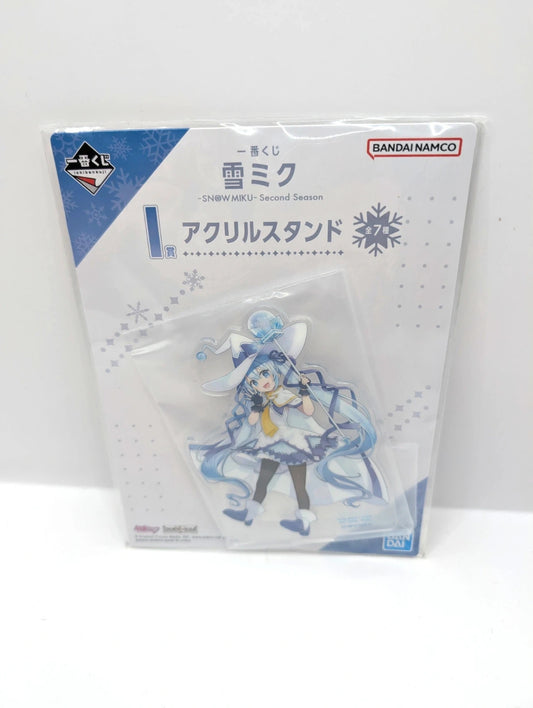 Hatsune Miku Snow Miku Season Two Acrylic Stand Figurine New