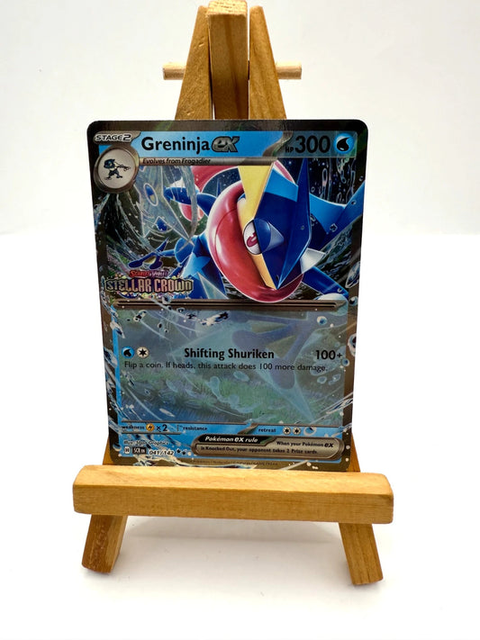 Greninja EX 041/142 Stamped Promo Stellar Crown