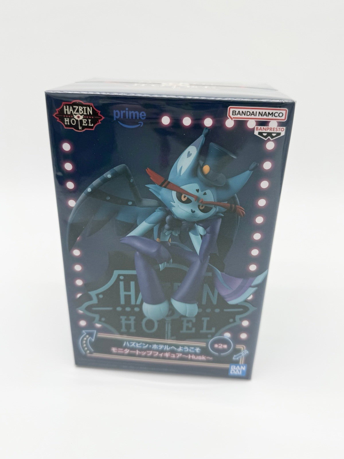 Banpresto Official Hazbin Hotel Husk Monitor Top Figure, Version B New & Sealed