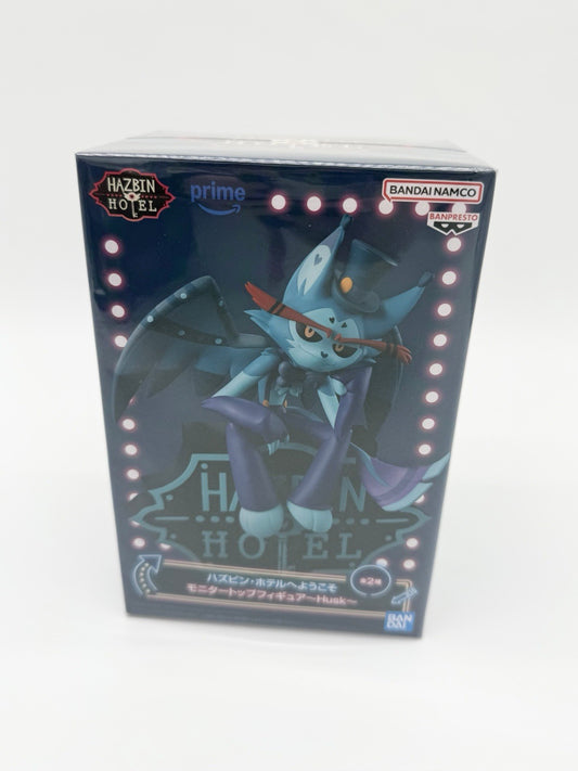 Banpresto Official Hazbin Hotel Husk Monitor Top Figure, Version B New & Sealed