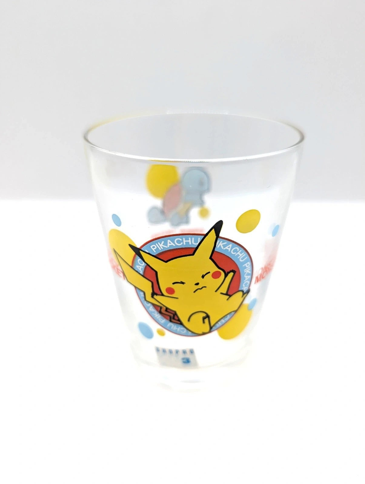 Vintage 1998 Pokémon Nintendo Game Freak Drinking Small Glass