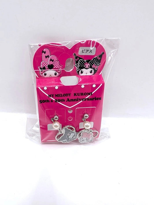 Sanrio Official My Melody x Kuromi Earrings