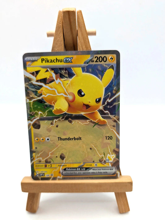Pokémon TCG | Pikachu EX SVP 106 (Pikachu Stamp) | Black Star Promo