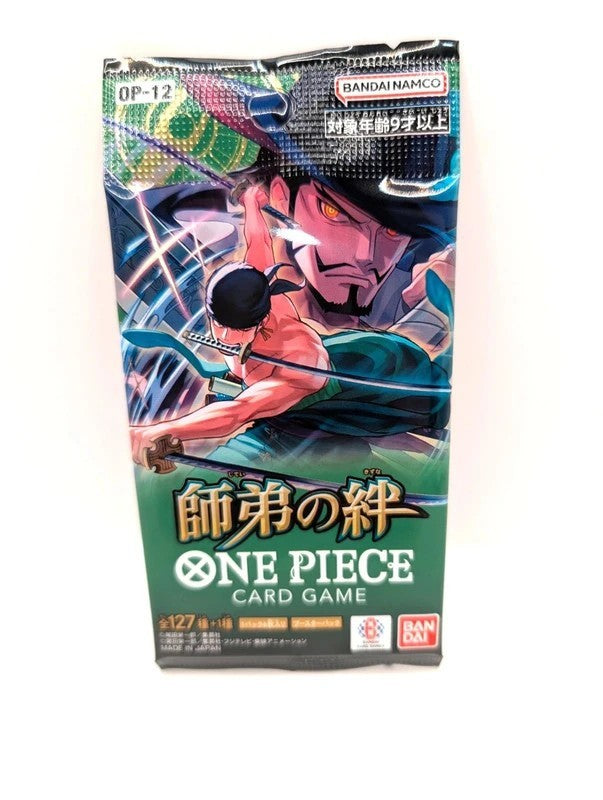 One Piece Card Game OP-12 Japanese Single Pack – New & Sealed Official Bandai