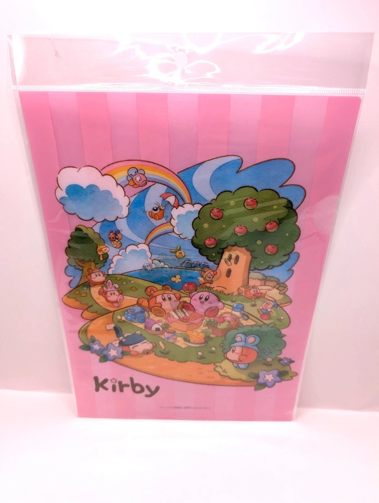 Official Kirby Nintendo A4 File New and sealed