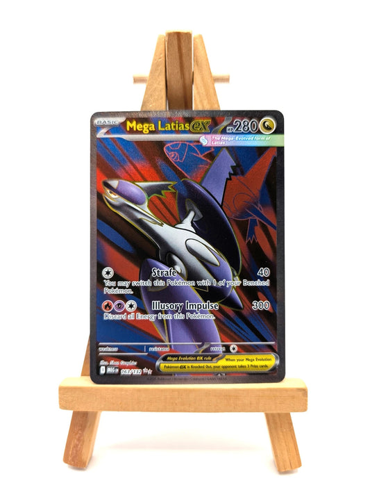 Mega Latias EX 163/132 Full Art Pokemon TCG Mega Evolution Mint