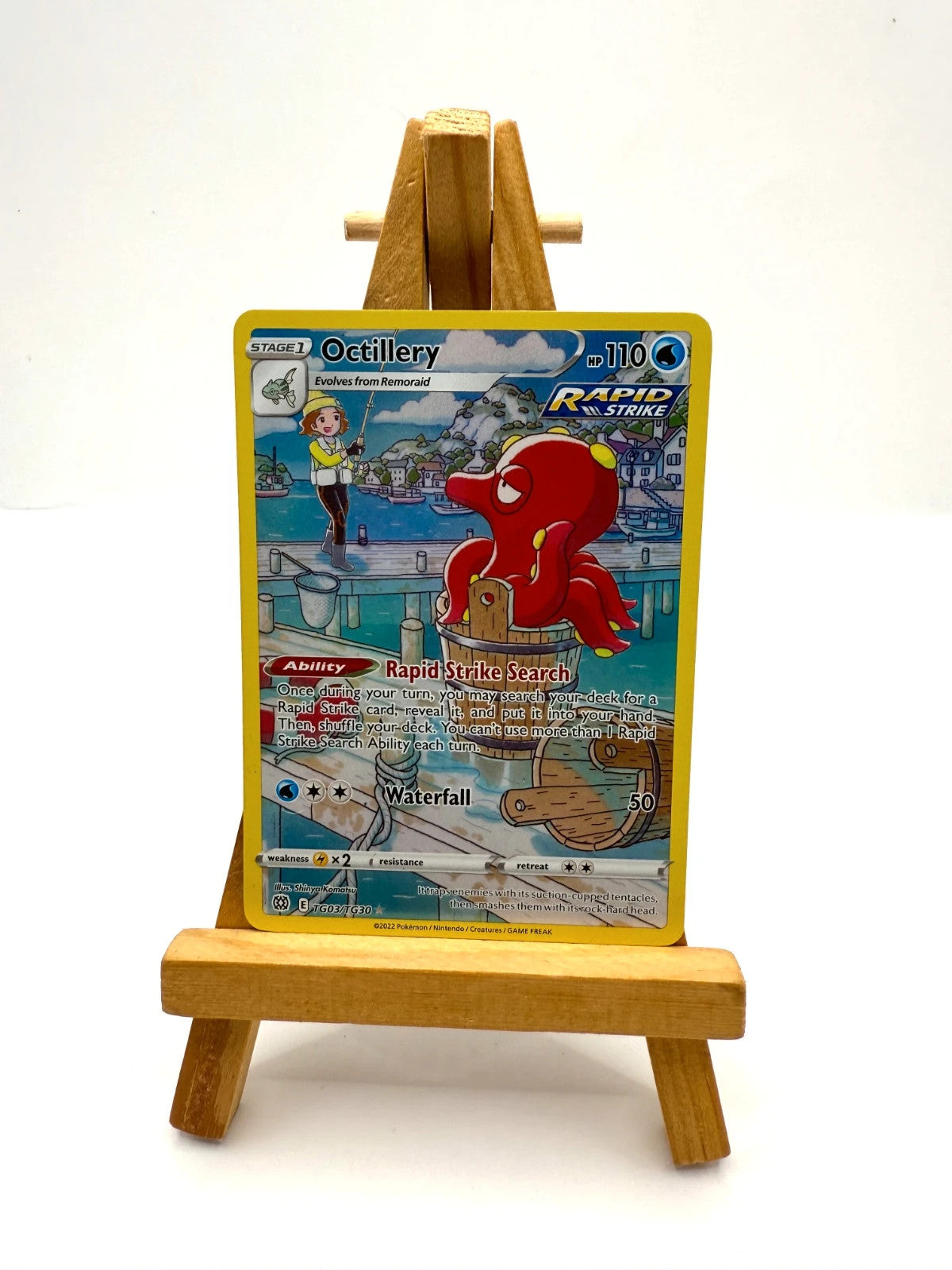 Octillery TG03/TG30 Trainer Gallery Brilliant Stars Near Mint