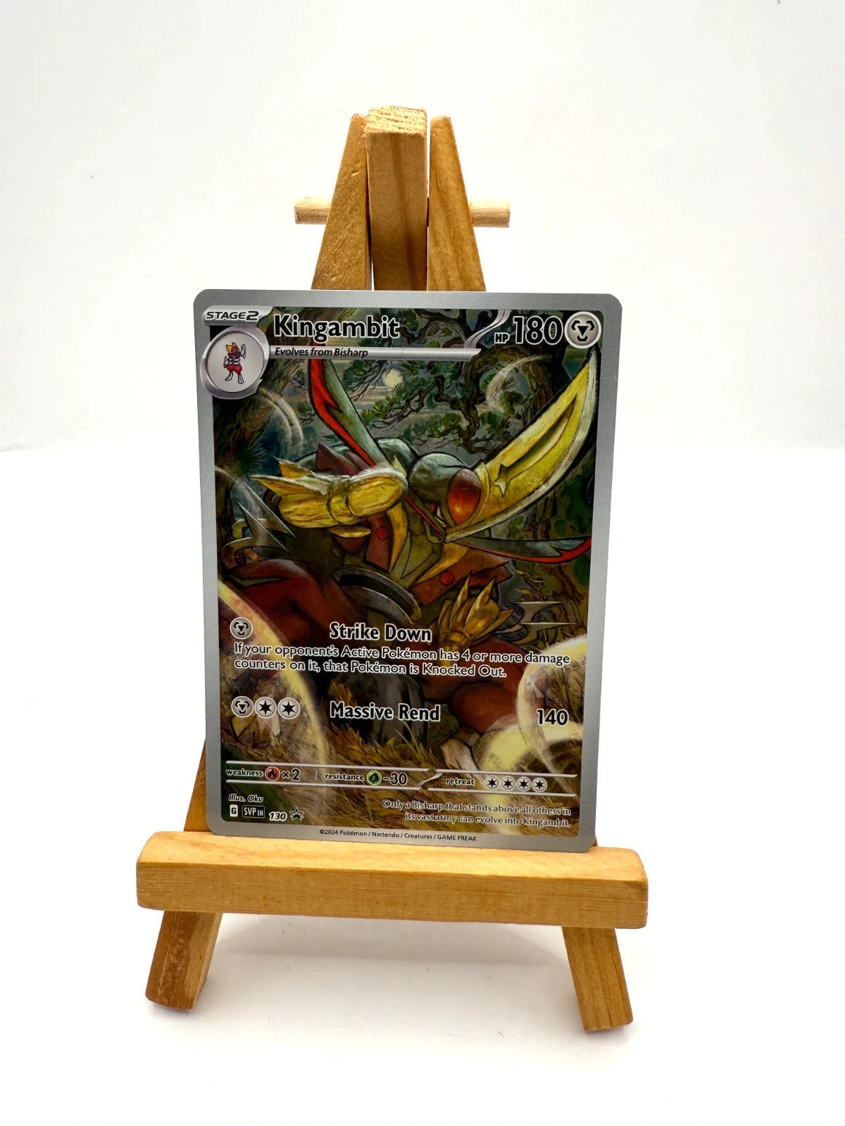 Kingambit SVP 130 Black Star Promo NM