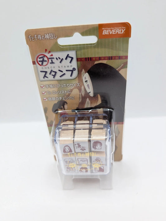 Spirited Away Check Stamp No Face For Studio Ghibli New Japan