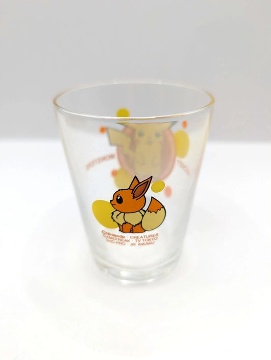 Vintage 1998 Pokémon Nintendo Game Freak Drinking Small Glass