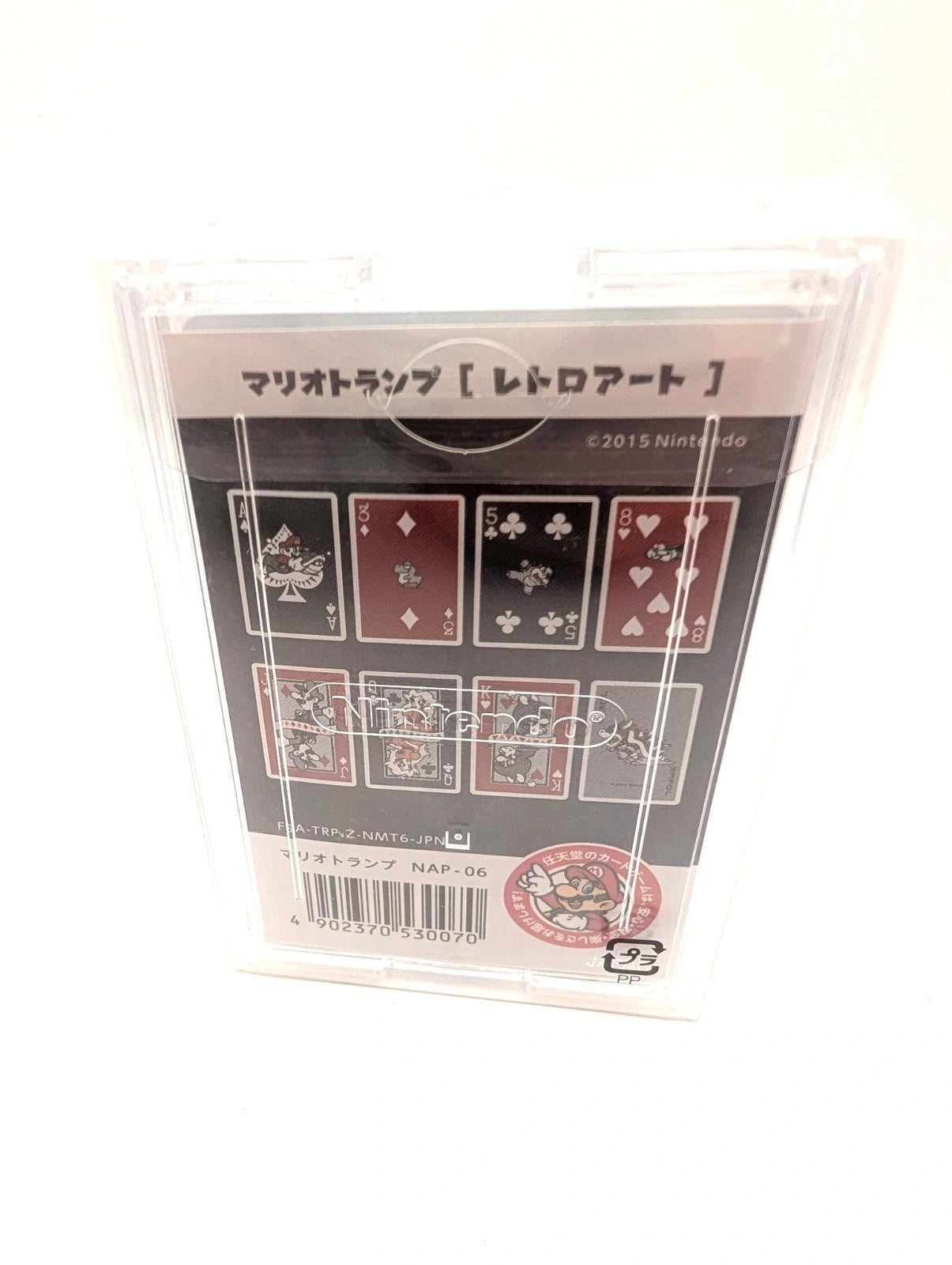 Japanese Exclusive Nintendo Super Mario Playing Cards New
