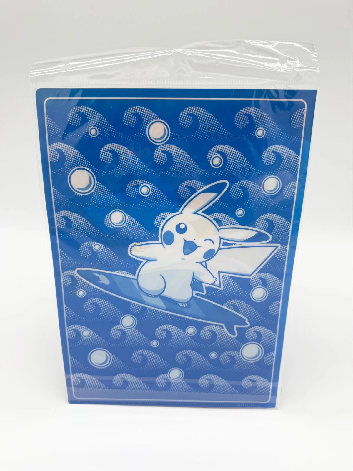 Pokemon Center JP Pikachu Surfing Design A4 Clear File Folder