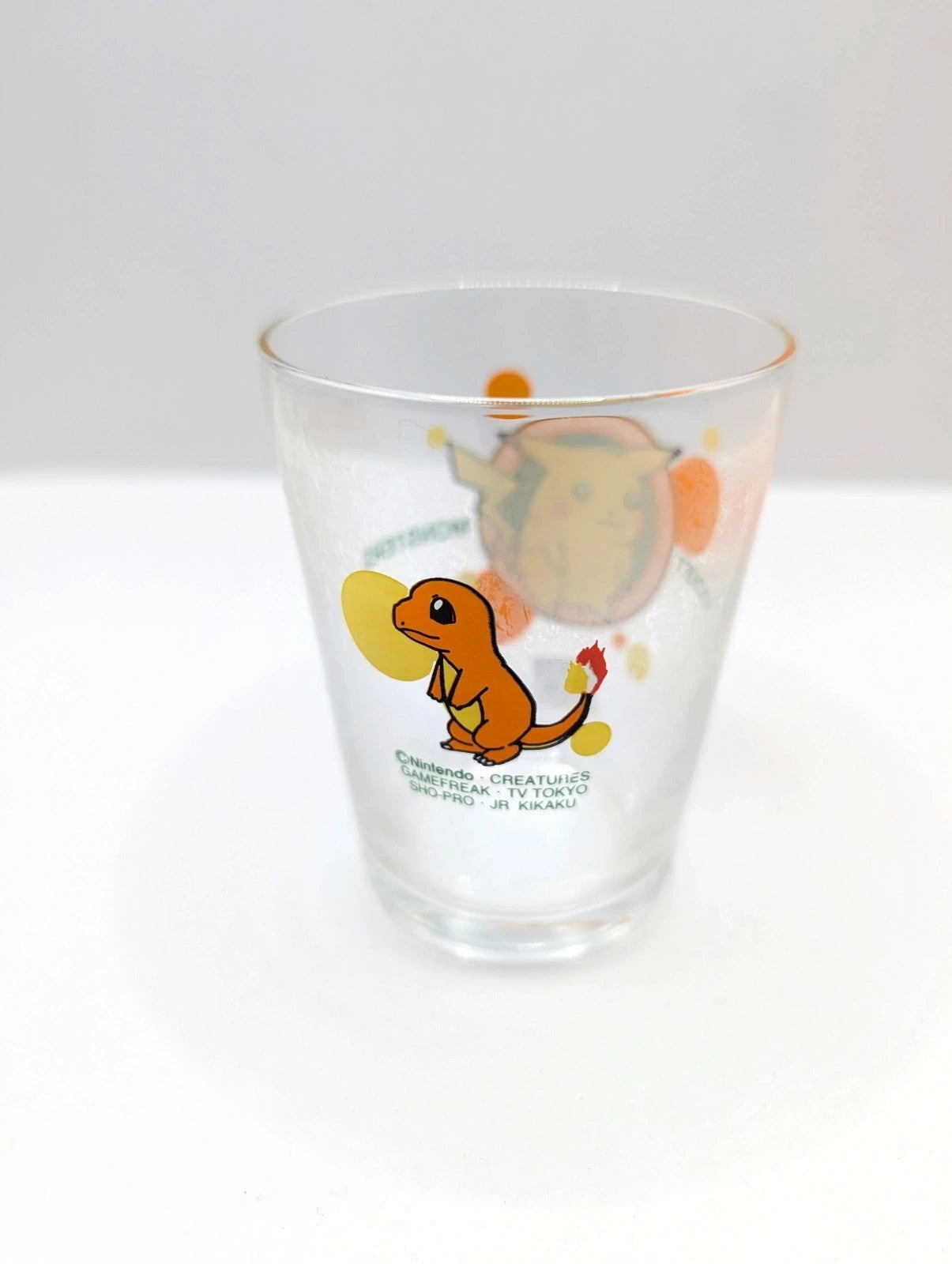 Vintage 1998 Pokémon Nintendo Game Freak Drinking Small Glass