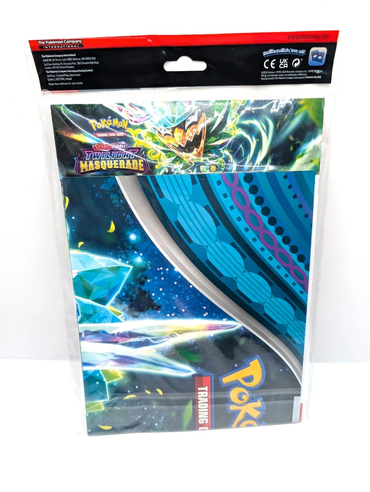 English Pokemon Twilight Masquerade Collectors album and pack New and sealed