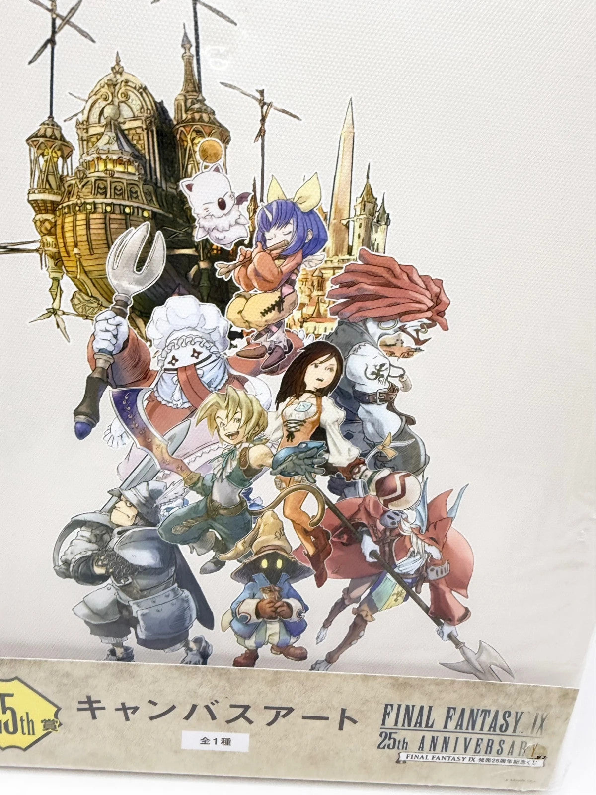 Final Fantasy IX 25th Anniversary Ichiban Kuji Print Canvas Art Square Enix Prize Japan