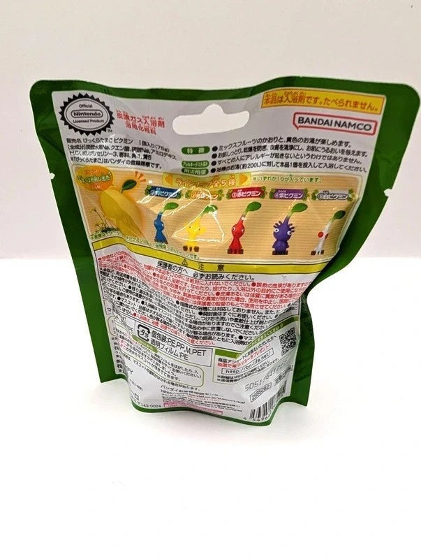 Official Pikmin Nintendo Bath Fizzer With Figurine inside New