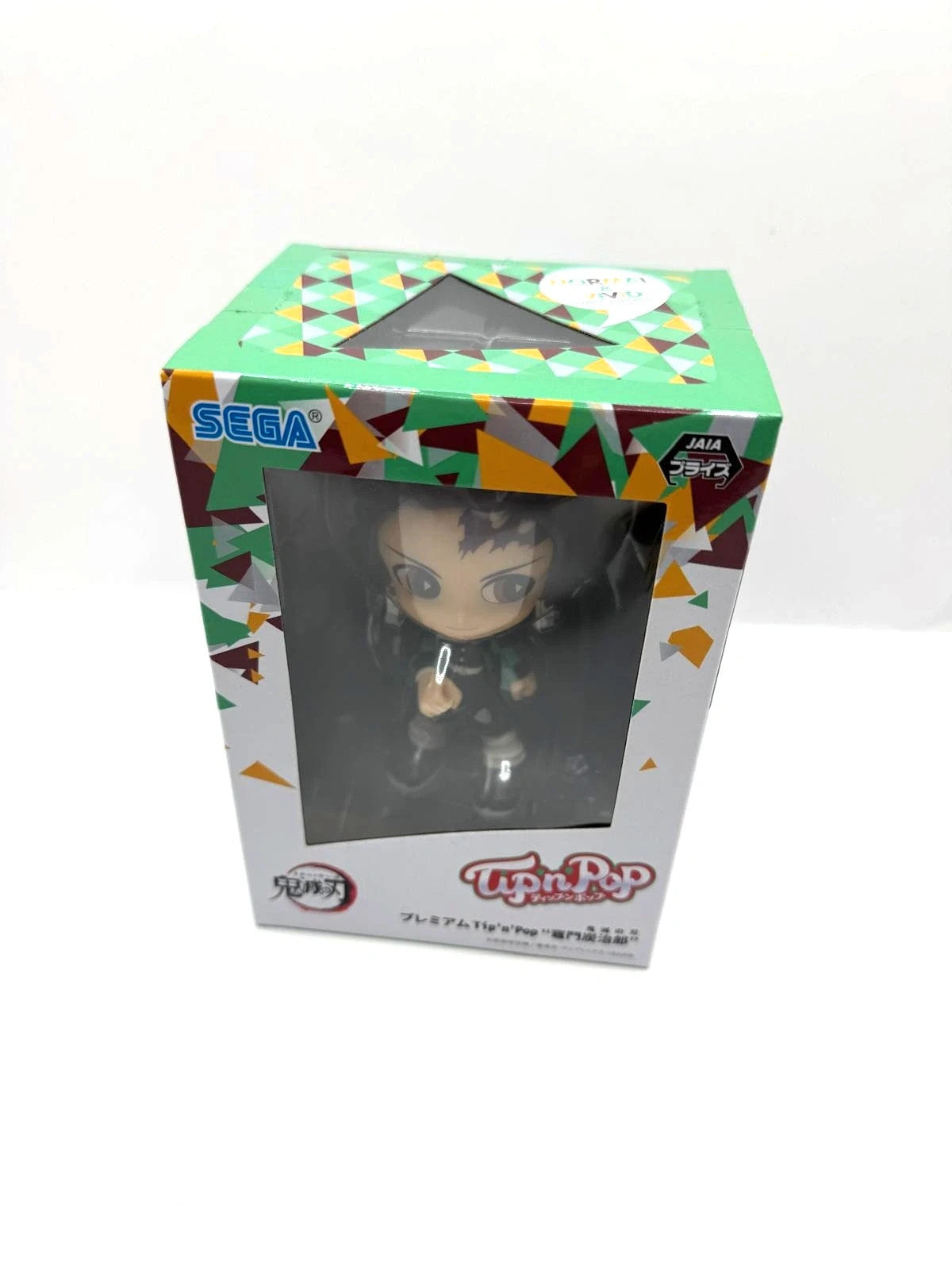 Demon Slayer Tanjiro Kamado Tip'n Pop 4.7" Figure Japan SEGA Anime Kimetsu