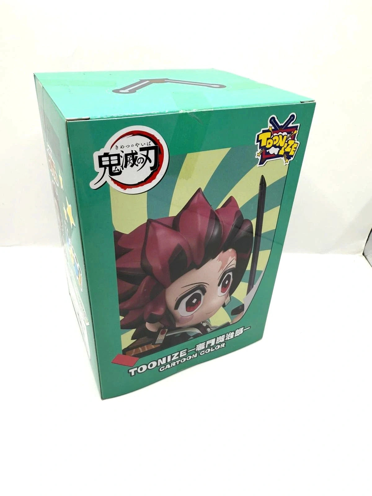 Demon Slayer Kimetsu no Yaiba Toonize Figure Toy Tanjiro Kamado Cartoon Color