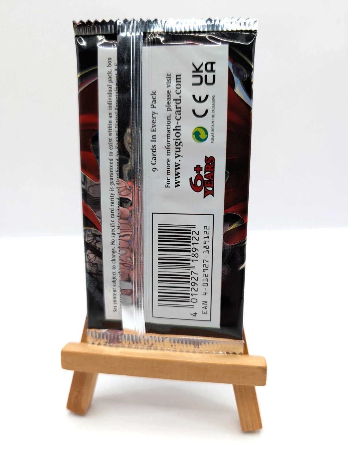 YuGiOh! Supreme Darkness Booster Pack Factory Sealed Pack English 1st Ed