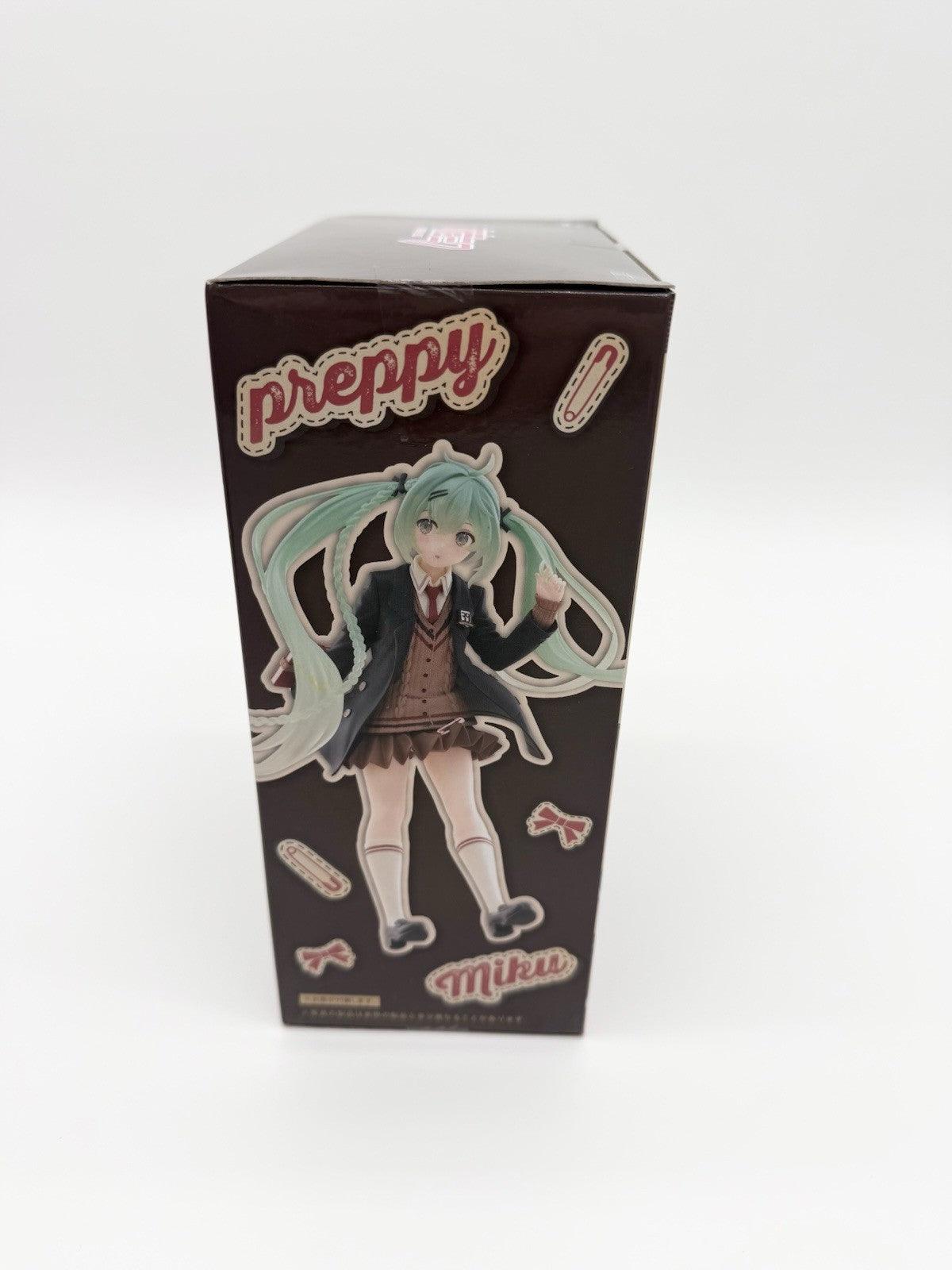 Taito Official Hatsune Miku Fashion Preppy Ver Collectible Figurine New & Sealed