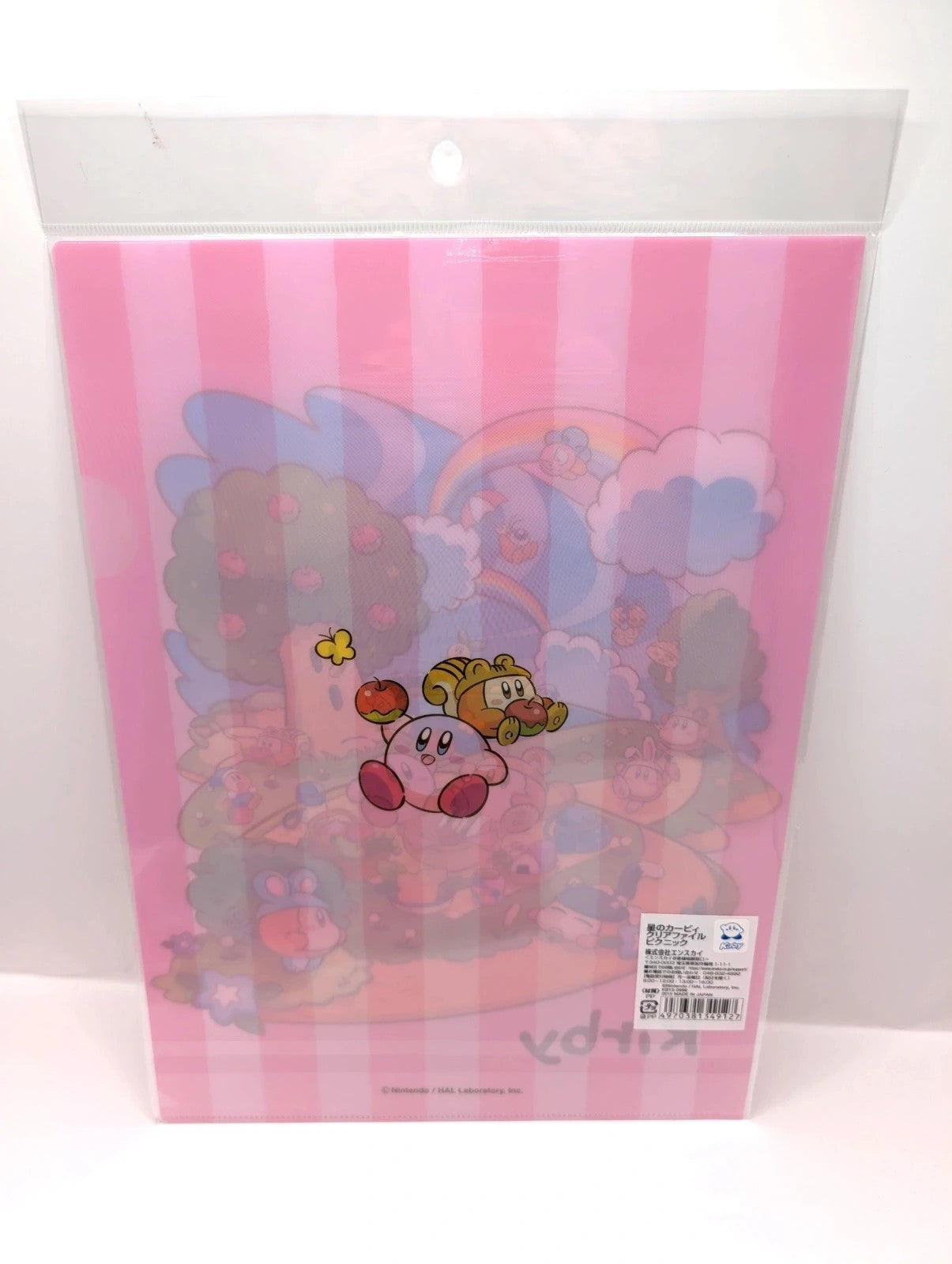 Official Kirby Nintendo A4 File New and sealed