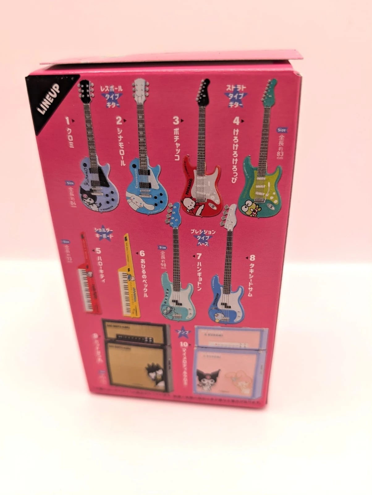 Sanrio Characters Rockmono Vol 2 Blind Box Guitar Mini Figurine