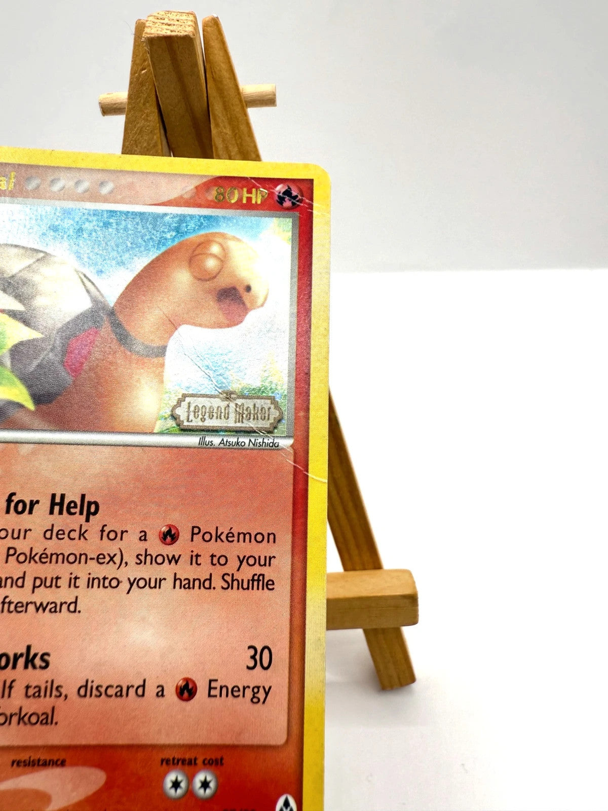 Torkoal (27/92) Stamped Reverse Holo EX Legend Maker HP