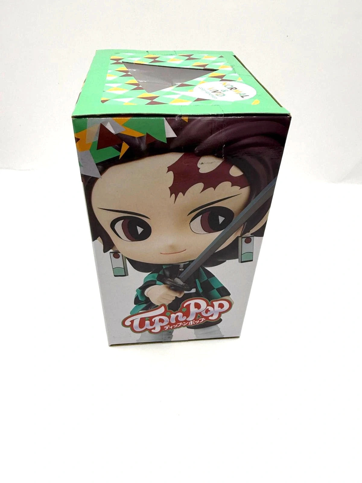 Demon Slayer Tanjiro Kamado Tip'n Pop 4.7" Figure Japan SEGA Anime Kimetsu