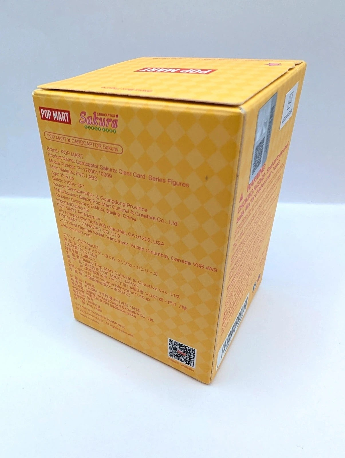 Pop mart Cardcaptor Sakura Series Blind Box Figure Toy Gift