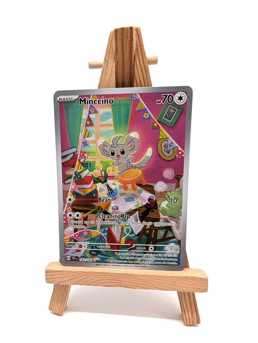 Minccino 182/162 Temporal Forces Illustration Pokémon card