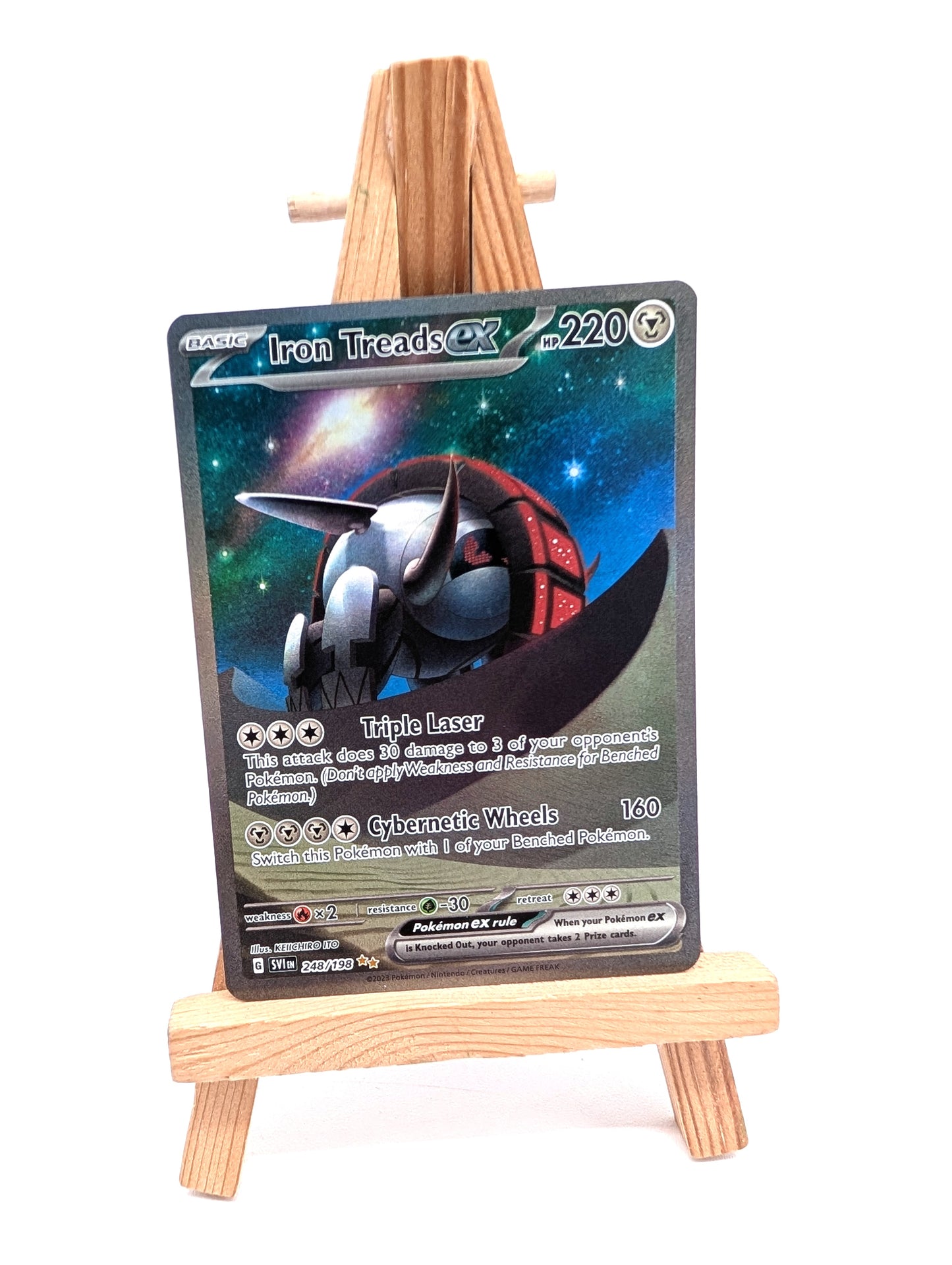 Iron Treads EX - 248/198 - SV1 - SIR - Pokemon Card