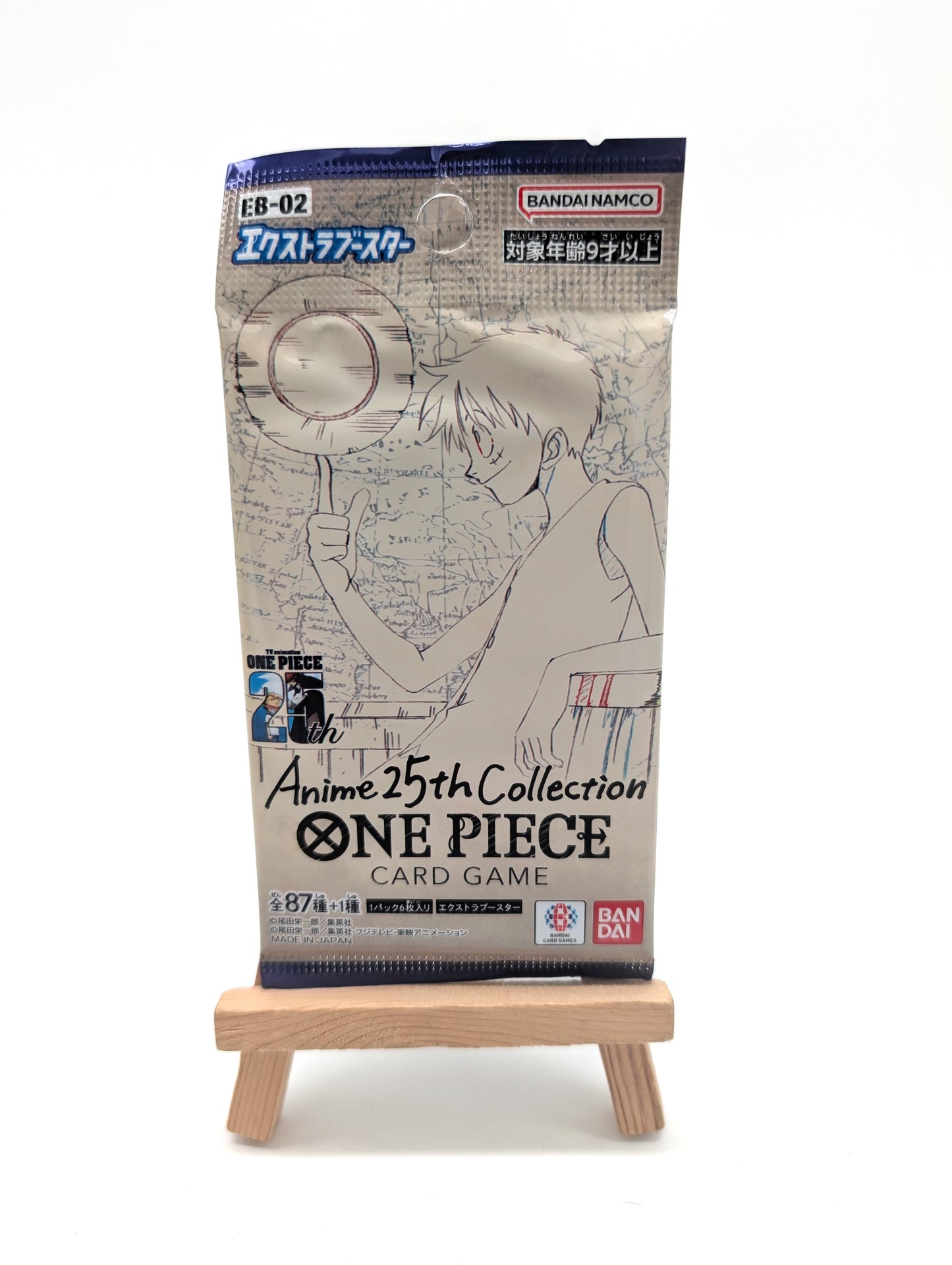 One Piece Card Game EB-02: Anime 25th Collection Booster Japanese Pack