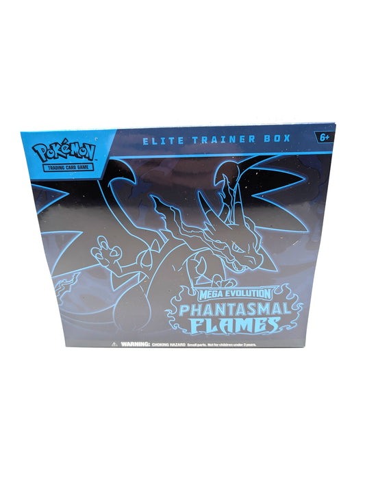 Pokemon TCG Mega Evolution Phantasmal Flames ETB Factory Sealed New