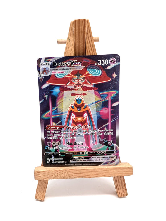 Pokemon Crown Zenith Deoxys Vmax Holo Rare Card GG45/GG70
