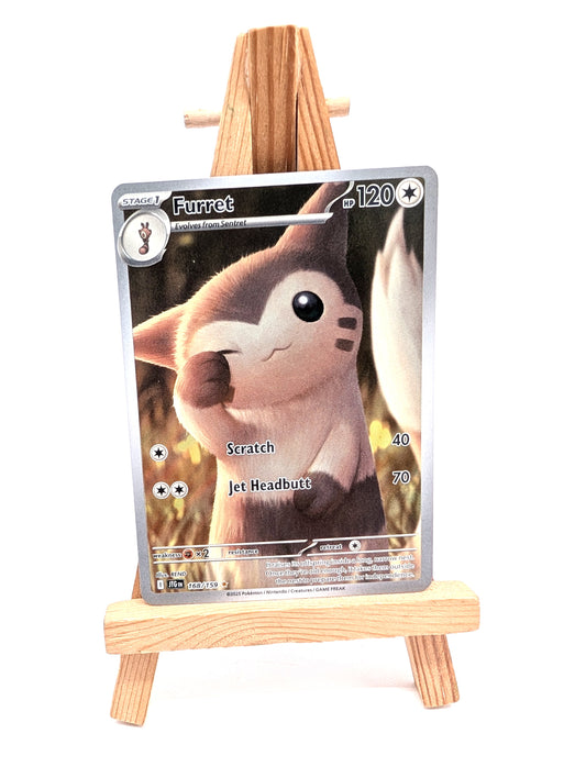 Furret 168/159 Pokémon TCG - Journey Together - Illustration Rare