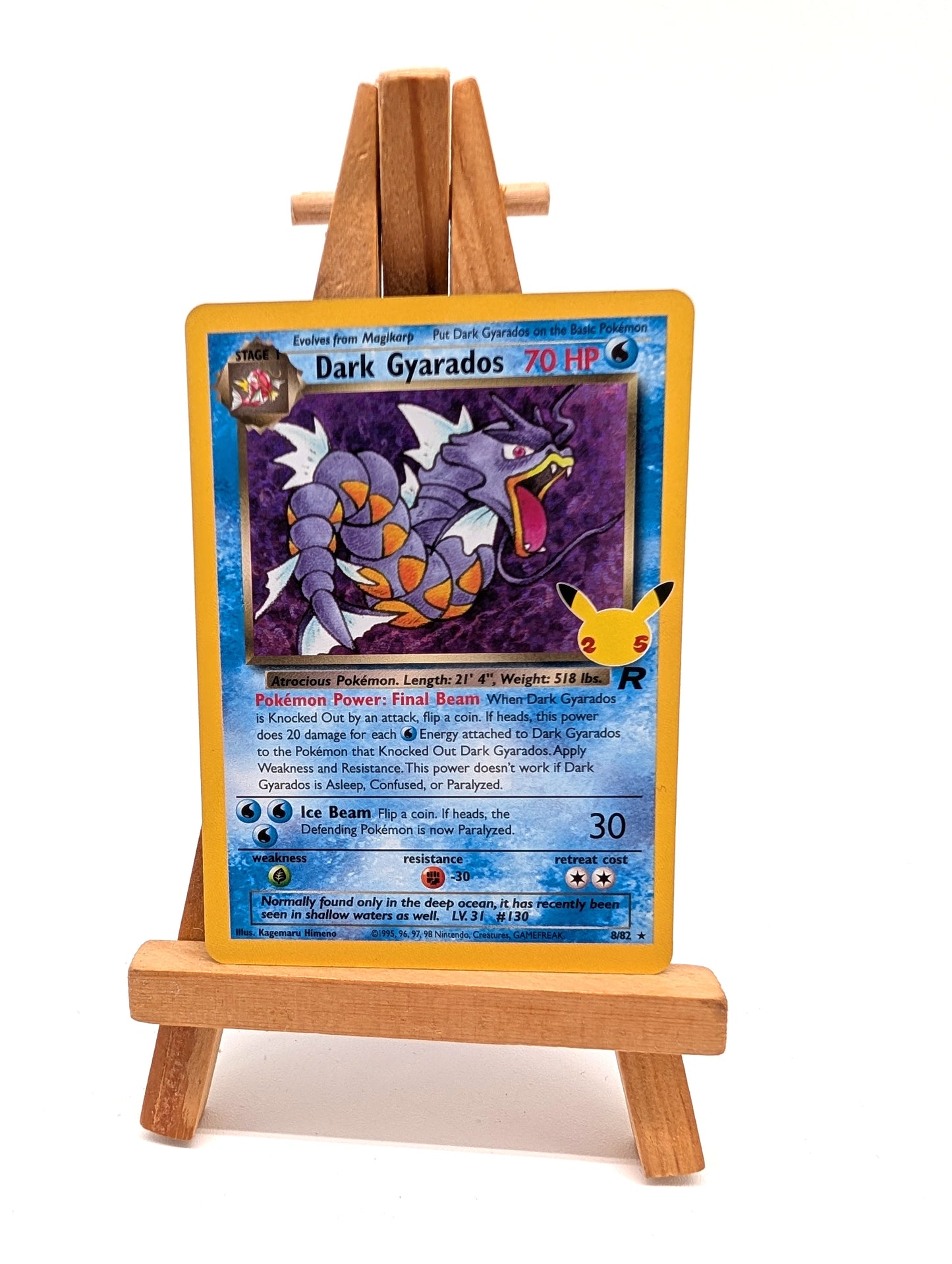 Pokémon - Dark Gyarados 8/82 SWSH Celebrations 25th